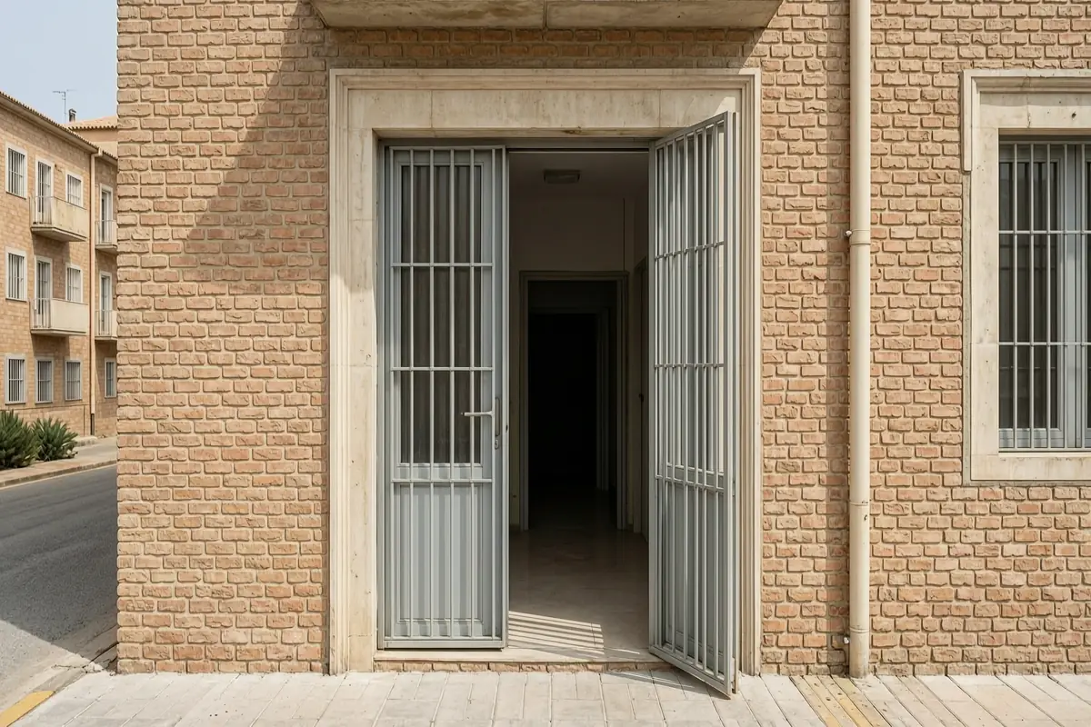 Portal de un edificio en Elche
