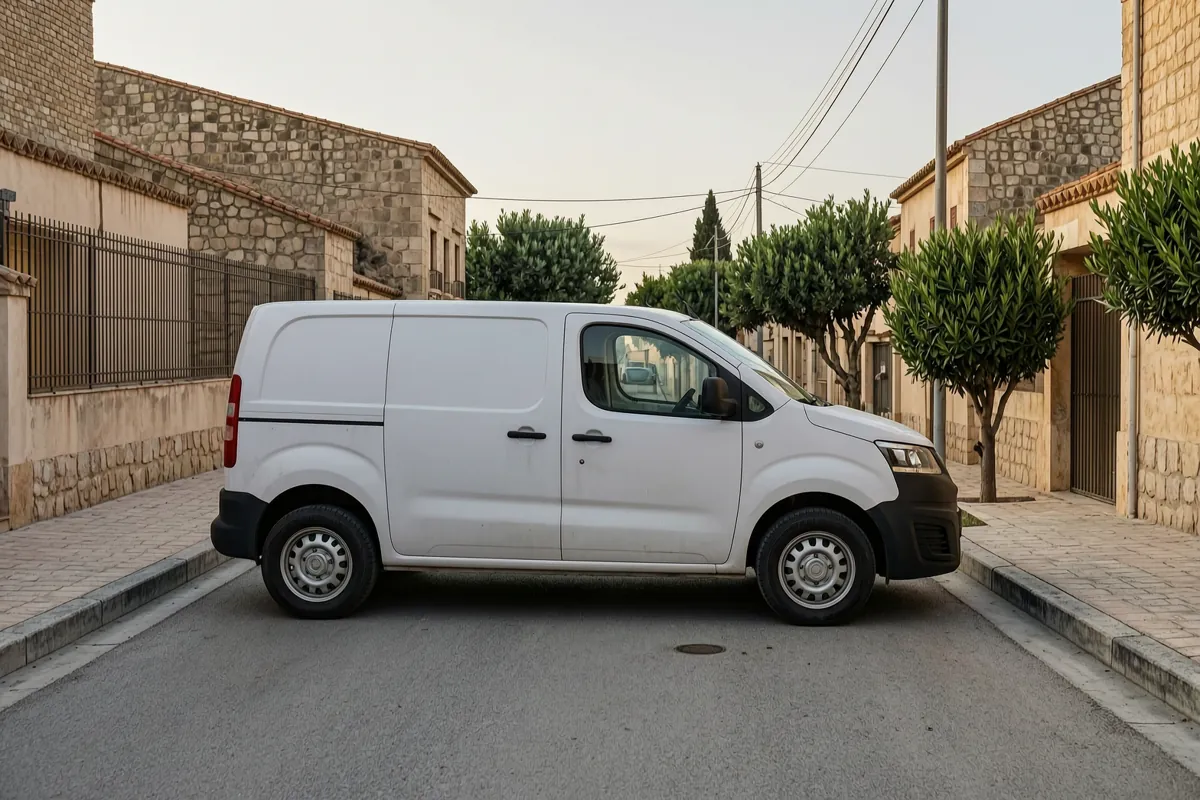 Vehículo de trabajo en Elche